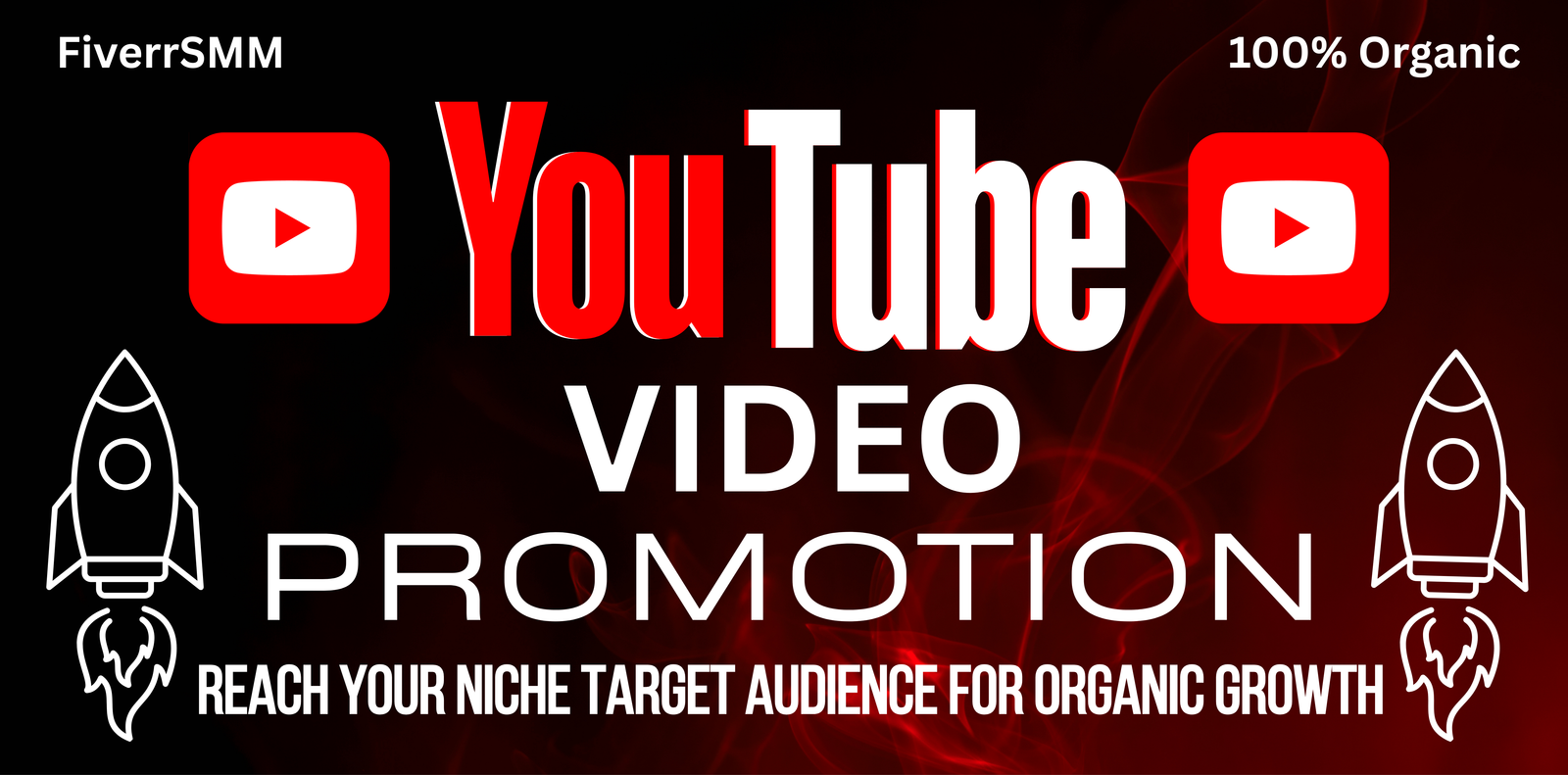 I will promote your YouTube video to a real, niche targeted audience organically — service preview