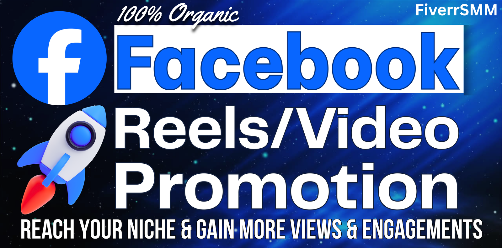 I will promote your Facebook reels or video to reach a targeted niche audience and boost engagement — service preview