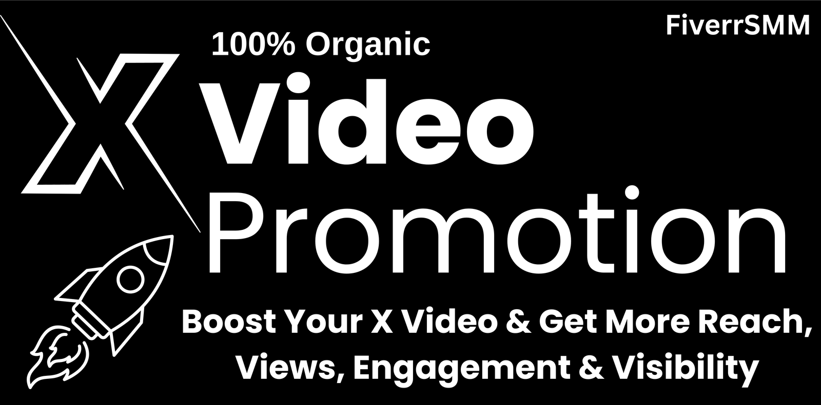 I will promote your X (Twitter) video to get more reach, views, and real engagement — service preview