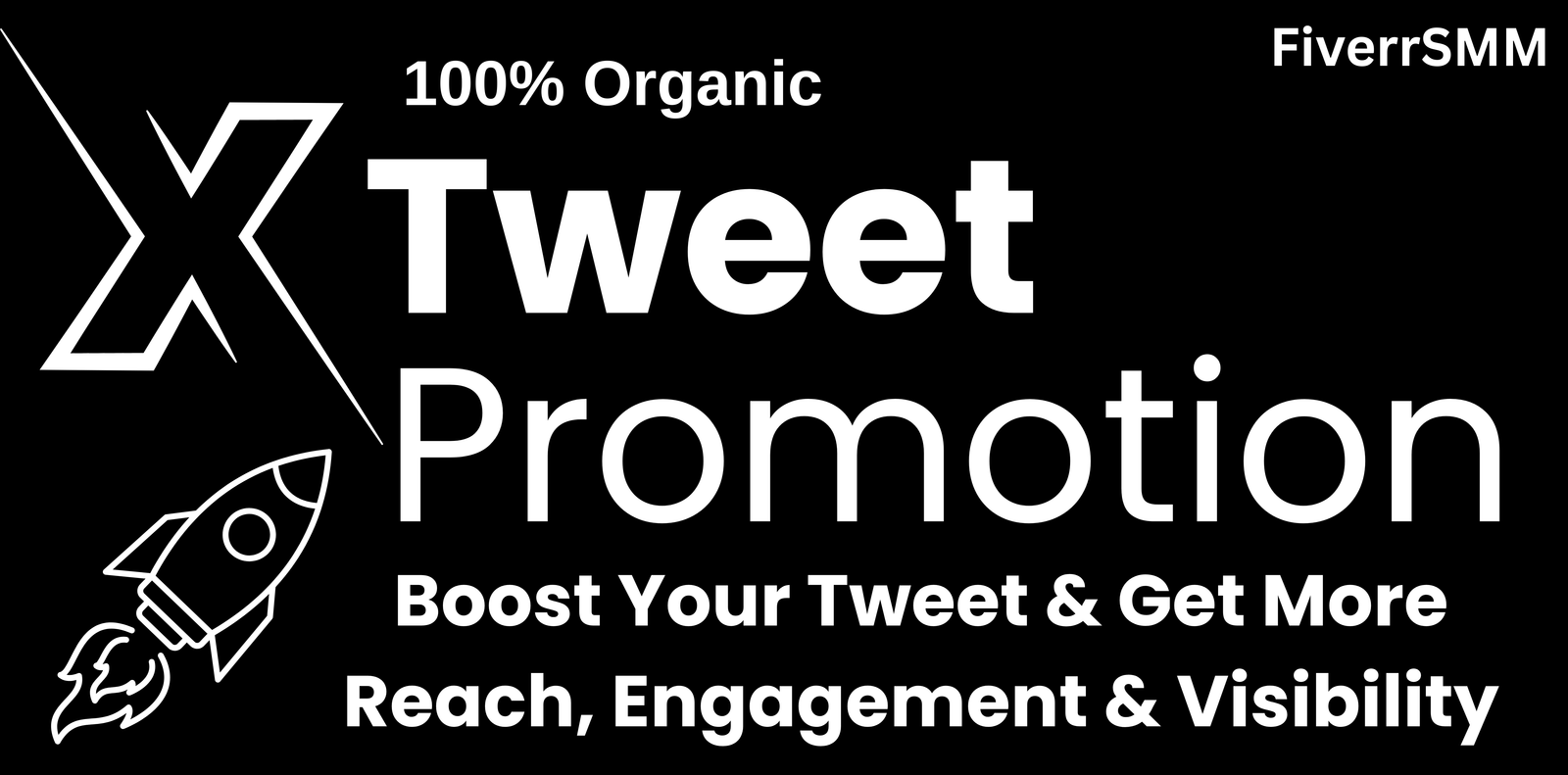 I will promote your X (Twitter) tweet to increase reach, engagement, and visibility — service preview