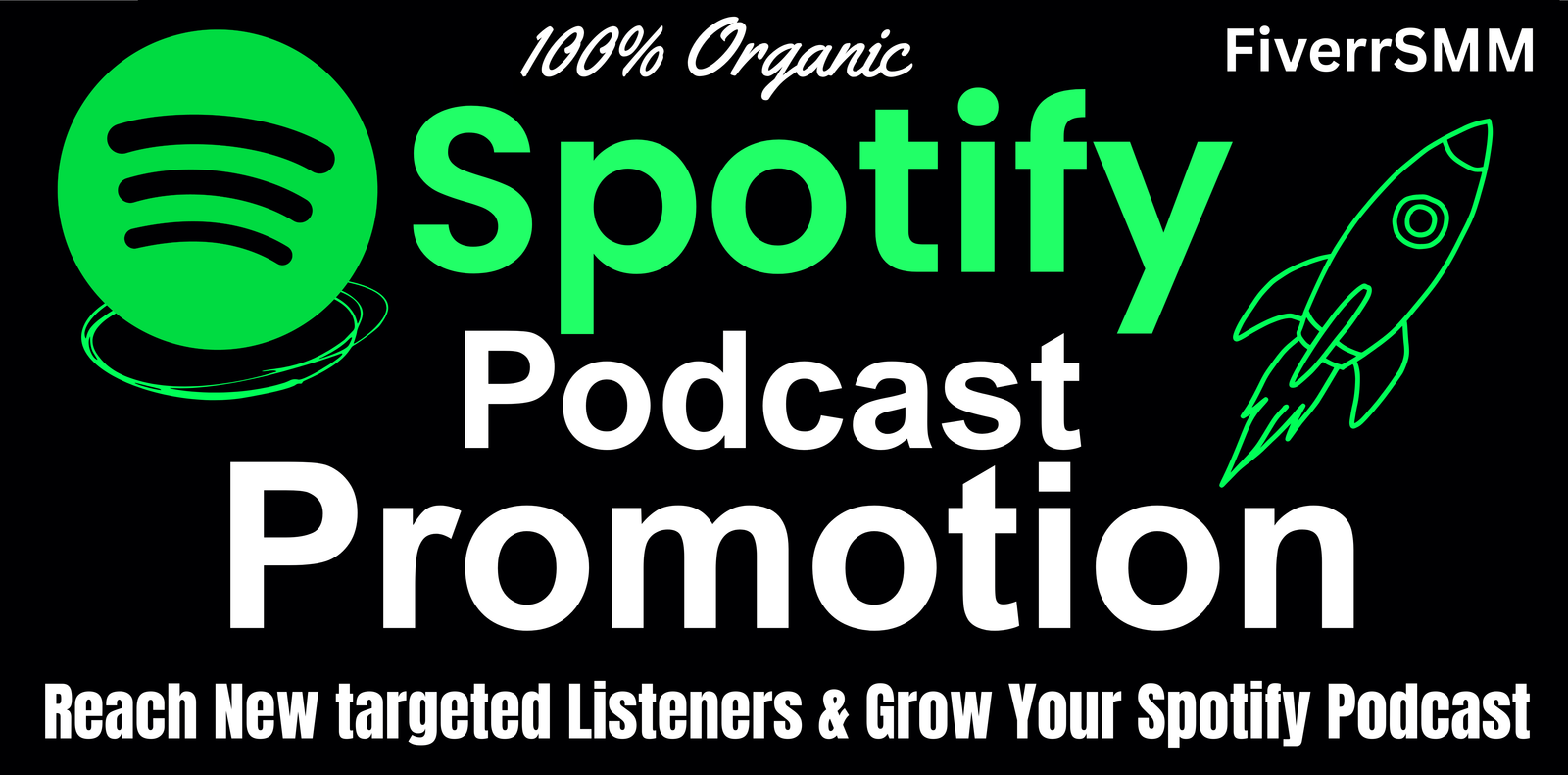 I will promote your Spotify podcast to targeted listeners organically — service preview