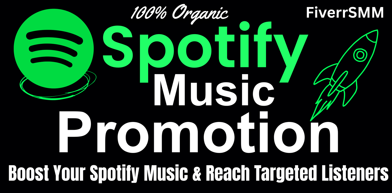 I will promote your Spotify Music to targeted listeners and increase streams, saves & followers organically — service preview